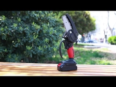 Portable Cordless Garden Woodworking Chainsaw Handheld Courtyard 4 Inch Chainsaw