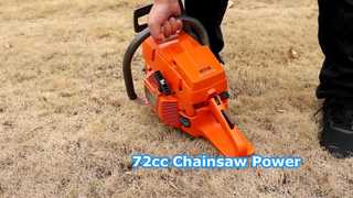72cc Chainsaw Power For Big Jobs