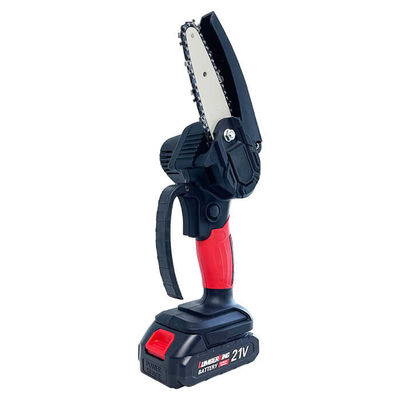 Portable Cordless Garden Woodworking Chainsaw Handheld Courtyard 4 Inch Chainsaw
