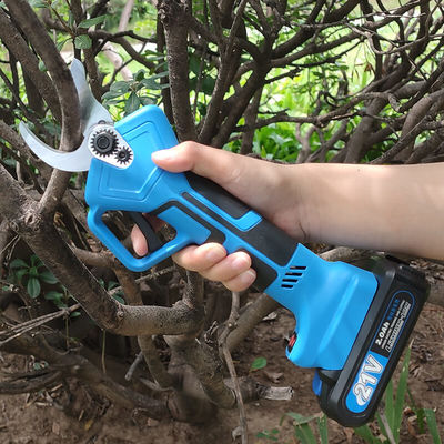 21V 4AH Electric Pruning Scissors Cordless Pruning Shear With Extension Rod