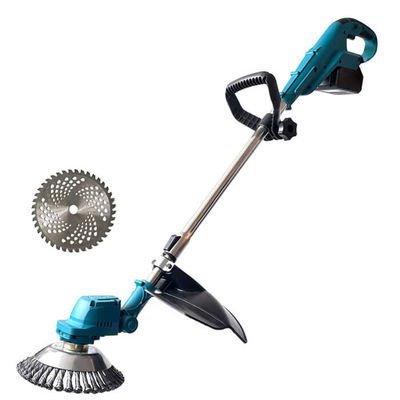 21V Electric Battery Powered Brush Grass Cutter String Trimmer For Garden