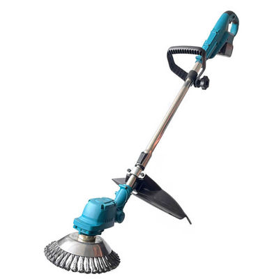 21V Electric Battery Powered Brush Grass Cutter String Trimmer For Garden