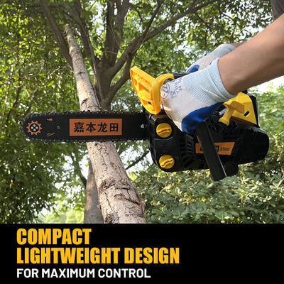 Portable Garden Tools Chain Saw Small Petrol 25.4CC 2500 12'' 11000r/Min