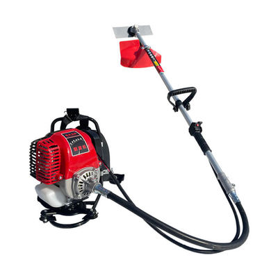Multi Function Gasoline Brush Cutter 0.75KW 4 Stroke Backpack Grass Cutter