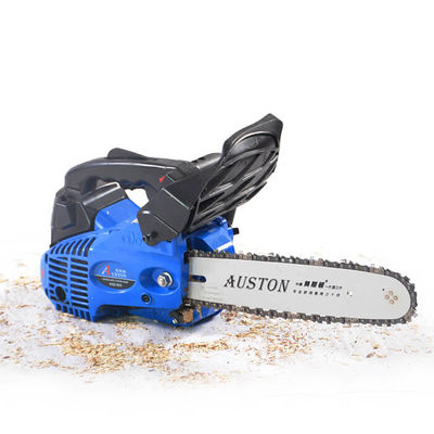 Portable Mini Top Handle Gas Chainsaw 25cc Petrol Saw For Cutting Trees