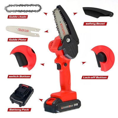 350W Battery Handheld Mini Chainsaw Rechargeable Handheld Chainsaw