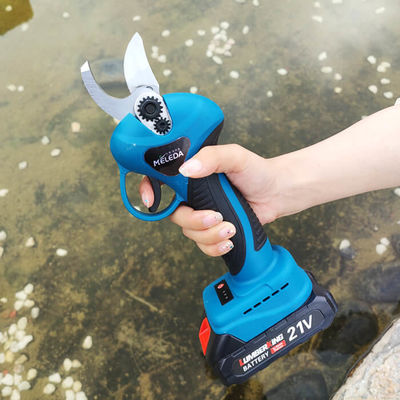 Battery Powered Cordless Electric Pruner Shears 2H Charging Electric Garden Pruners