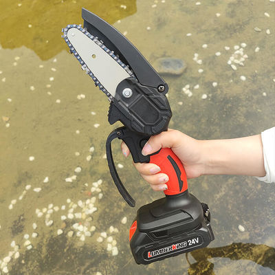 New Energy 21V Portable Electric 4 Inch Mini ChainSaw For Branches