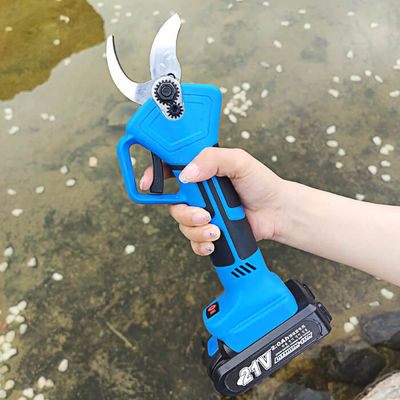 Brushless Electric Pruner Shears Cordless Rechargeable Fruit Tree Branch Cutter Electric