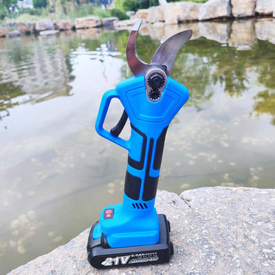 21V Cordless Electric Pruner Shears Brushless Tree Branches Bonsai Cutter