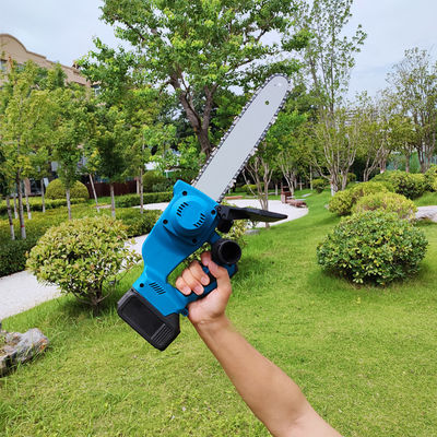 8 10 Inch Cordless Portable Mini Electric Chainsaw Rechargeable Lithium Battery Chain Saw