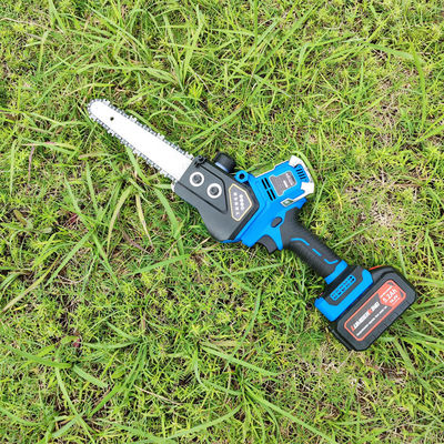 8'' Mini Cordless Chain Saw Lithium Battery Power Handheld Electric Chainsaw
