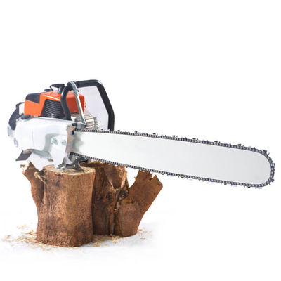 2 Stroke Single Cylinder Gasoline Chainsaw 4.8KW High Power 105cc Power Saw