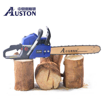 2 Stroke 20'' 54.6cc Petrol Gasoline Chainsaw Single Cylinder For Wooden