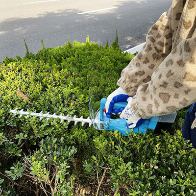 21V Garden Electric Hedge Trimmer Rechargeable Dual Blade Cordless Hedge Shears