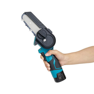 Mini Cordless Handheld Pruning Electric Chainsaw Portable Logging 21V Lithium Battery