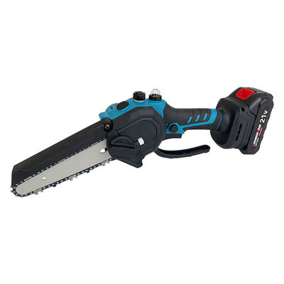 Battery Powered Mini Electric Chainsaw 6in Cordless Wood Cutter Portable Small 21V