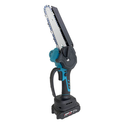 6 In Brushless Electric Cordless Portable Chain Saw Mini Battery Small For Tree Trimming