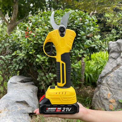 Portable Cordless Electric Scissors Pruning Shears Brushless Garden Pruner Battery