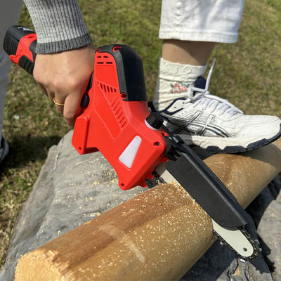 Mini 6Inch Cordless Power Chainsaw With 16.8V Lithium Ion Battery
