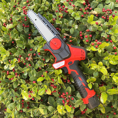 Brushless Lithium Electric Chain Saw Rechargeable Cordless Handheld Portable  6"