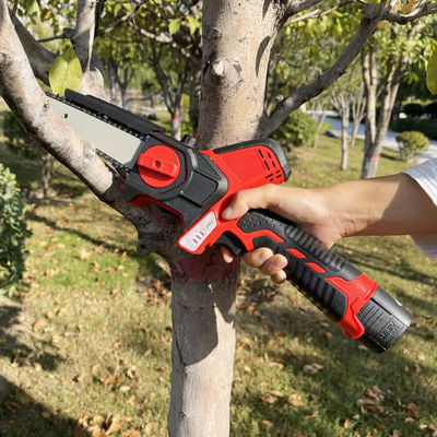 Brushless Lithium Electric Chain Saw Rechargeable Cordless Handheld Portable  6"