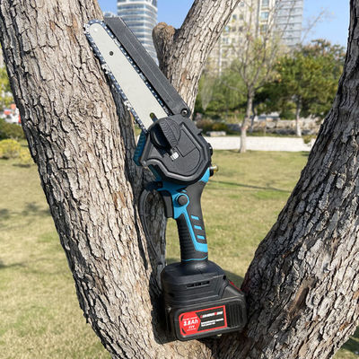 Portable Handheld Cordless Battery Chain Saw Mini 6 Inch Electric Chainsaw Wireless