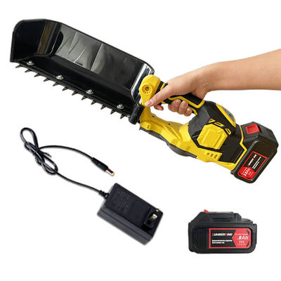 Yellow 21v Battery Mini Tea Plucking Machine With Brushless Motor