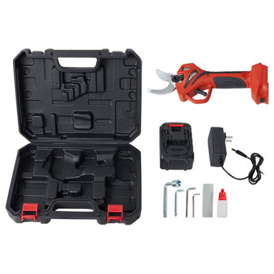 40mm Electric Pruner Shears , Cordless Pruning Shears With Digital Display