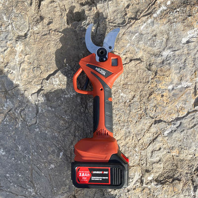 40mm Electric Pruner Shears , Cordless Pruning Shears With Digital Display