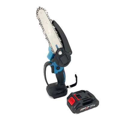 Battery Portable Mini Electric Chain Saw 6 Inch for Wood Cutting Machine