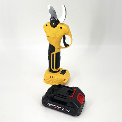 Lithium Ion Rechargeable Electric Pruner Shears 21V Batteries Garden Pruner