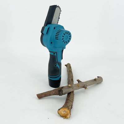 Professional Handheld 3inch Electric Chainsaw Cordless Brushless Lithium Battery