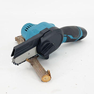 Mini 3 Inch Portable Cordless Electric Chain Saw Rechargeable Battery With Security Lock