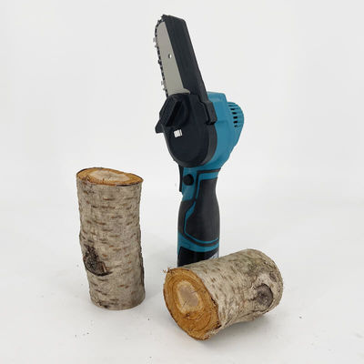 4 Inch 21V Mini Electric Portable Battery Chainsaw Rechargeable Garden Pruning Power Tool