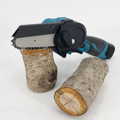 Electric 4 Inch One-Hand Woodworking Lithium Battery Pruning Chainsaw Cordless Power Tool