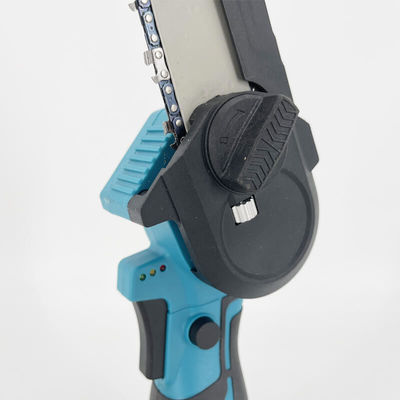 Rechargeable Cordless Mini Electric Blue Chainsaw Woodworking One-Handed Garden