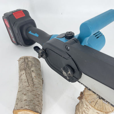 Professional Manufacturer Battery Cordless Chain Saw Machine For Tree Cutting