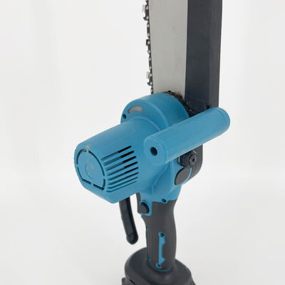 12-Inch Hand Held Battery Operated Cordless Chainsaw For Gardening Cutting