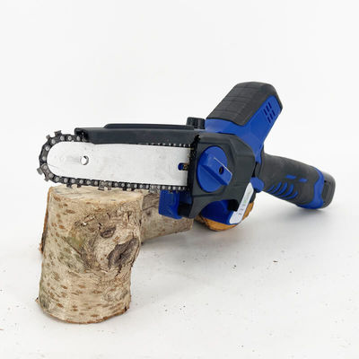 2024 New Electric Cordless Hand Hold Lithium Battery Chain Saw 21V