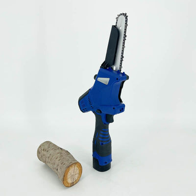 21V 6'' Rechargeable Electric Pruning Wireless Logging Orchard Pruning Lithium Chainsaw Handheld