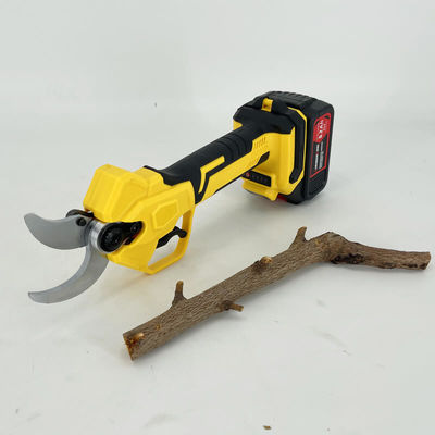 Electric Pruning Shear Power Display Electric Pruner Scissors Cutting Diameter 40mm