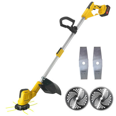 21V Lithium Electric String Trimmer Brushless Motor Cordless Power Tool Battery China