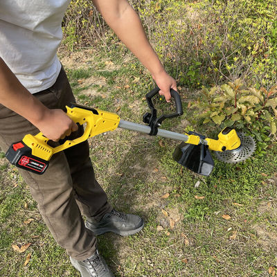 20V Electric Battery Powered Brush Grass Cutter Weed Cutter String Trimmer For Garden