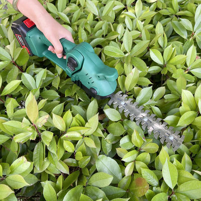 Li-Ion Cordless Electric 21v Handheld Hedge Shrub Trimmer Electric Pruning Shears Adjustable Pruning Tools