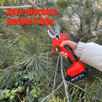 35mm Cordless Electric Pruning Shears Power Tree Branch Pruner Secateurs 21V Handheld