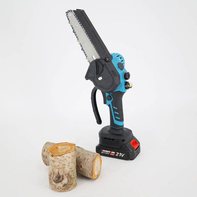 Mini Chainsaw Cordless 6-Inch Upgraded Oil System High Torque Motor Tool Handheld Small
