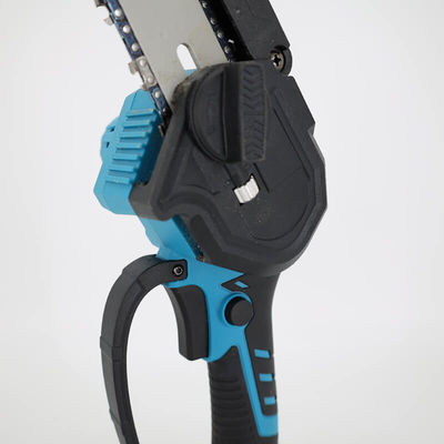 6'' 21V Battery Powered Pruning Mini Chainsaw Handheld Electric Tree Cutting Cordless Woodworking