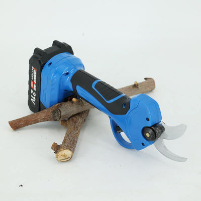 35mm Lithium Battery Pruning Scissors Pruner Garden Tools Electric Shears Cutting
