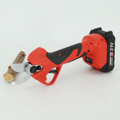 Cordless Electric Pruner Efficient Rubber Handled Garden Fruit Tree Pruning Shear Battery